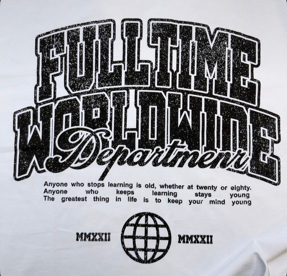 FullTime Worldwide “Departmenr” Tee – Limited Misprint Edition