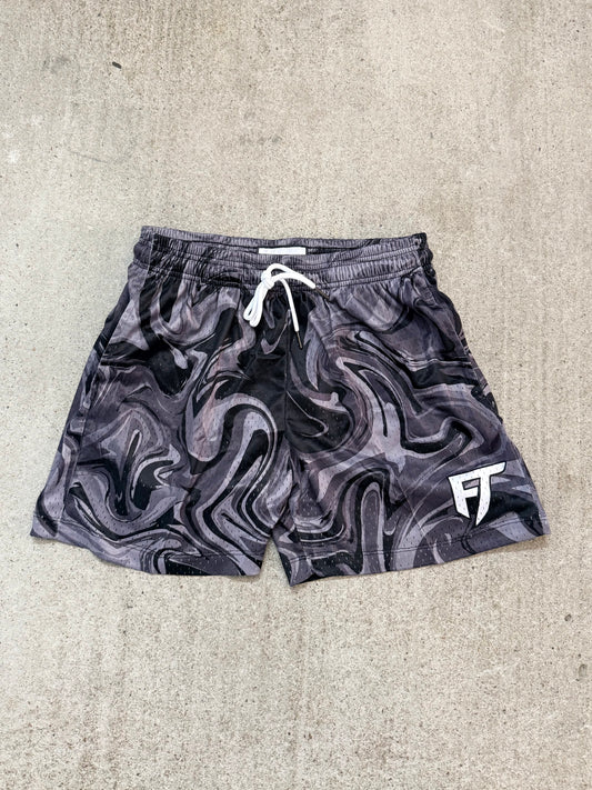 Dark Gray Car Wash Shorts