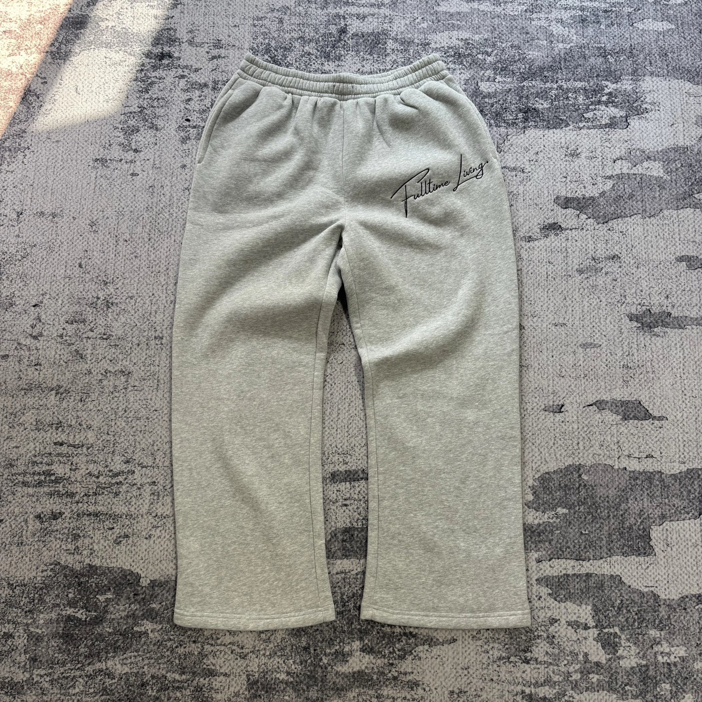 Gray Minimal Sweatpants